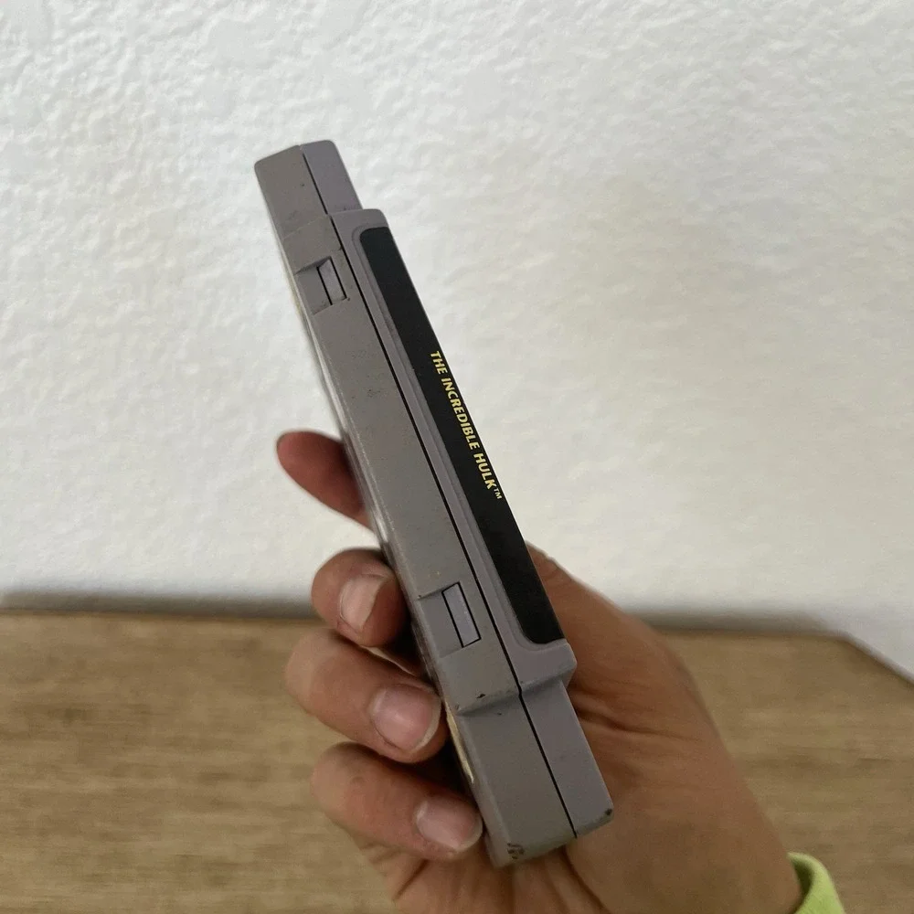 The Incredible Hulk Super Nintendo SNES Cartridge Only Working Tested!